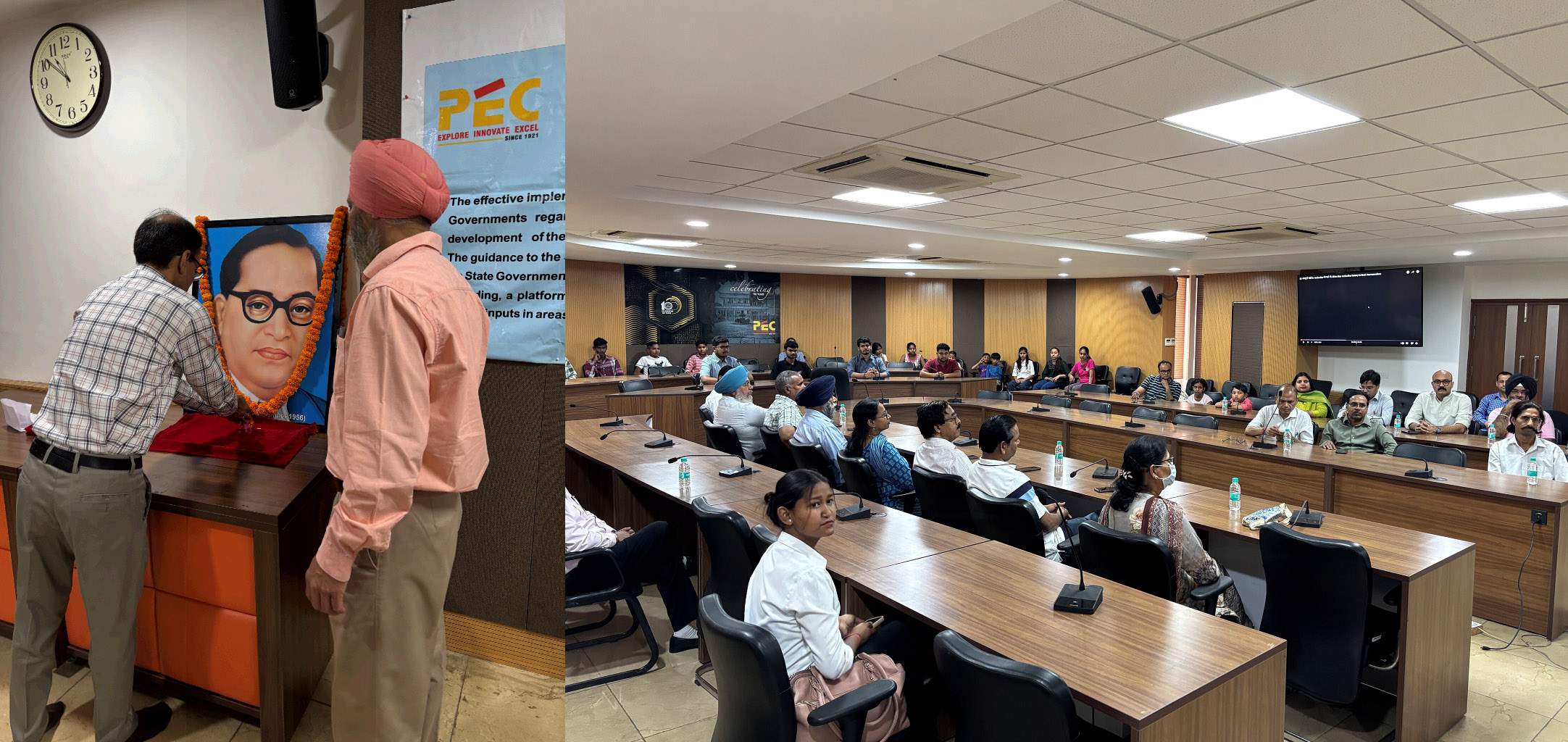 PEC Pays Tribute to the Architect of the Indian Constitution Dr. B.R. Ambedkar